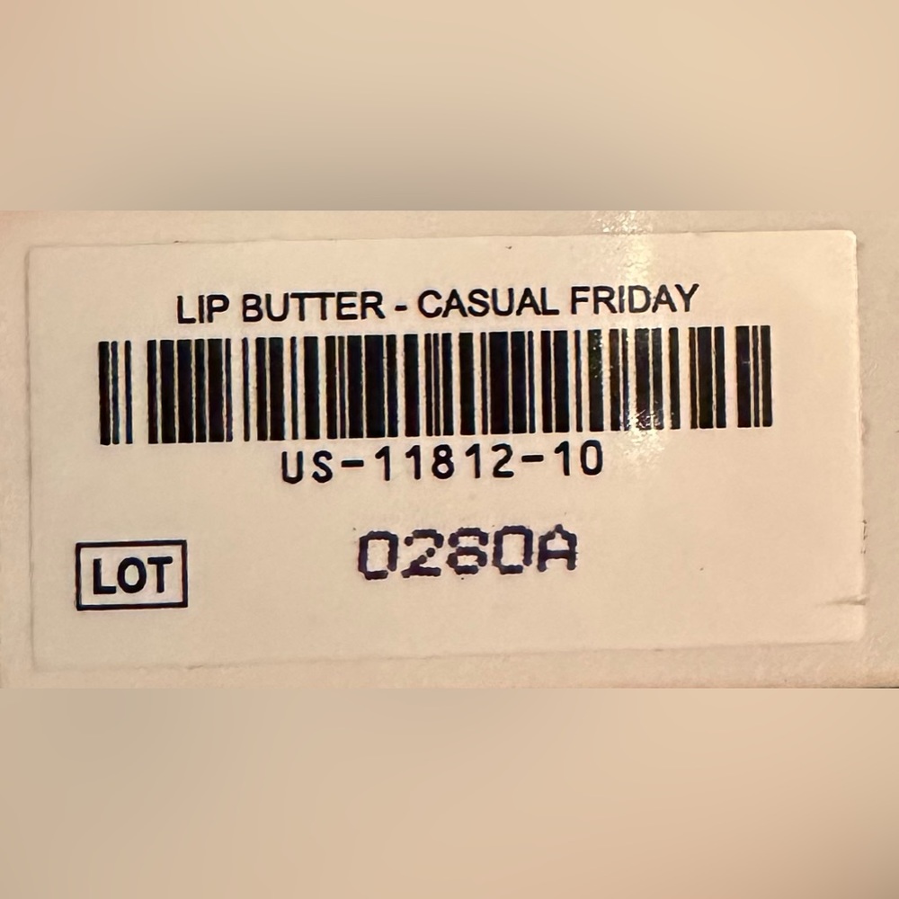 Casual Friday- YOUNIQUE WEEKEND lip butter. Retail $24 - Picture 2 of 4